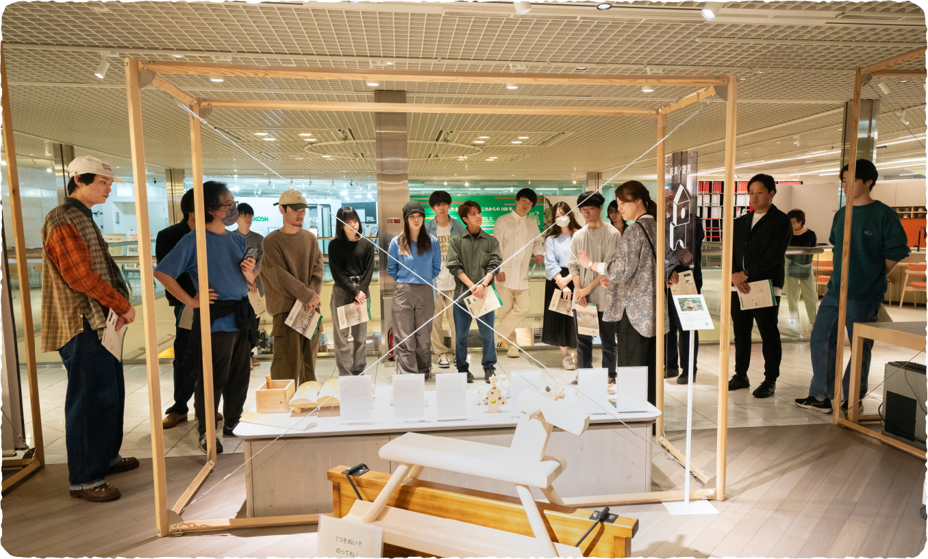 TOKYO MOKUNAVI見学の様子