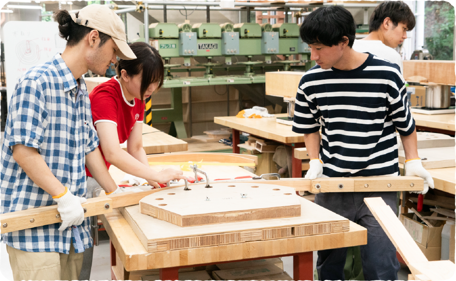 曲木体験の様子5