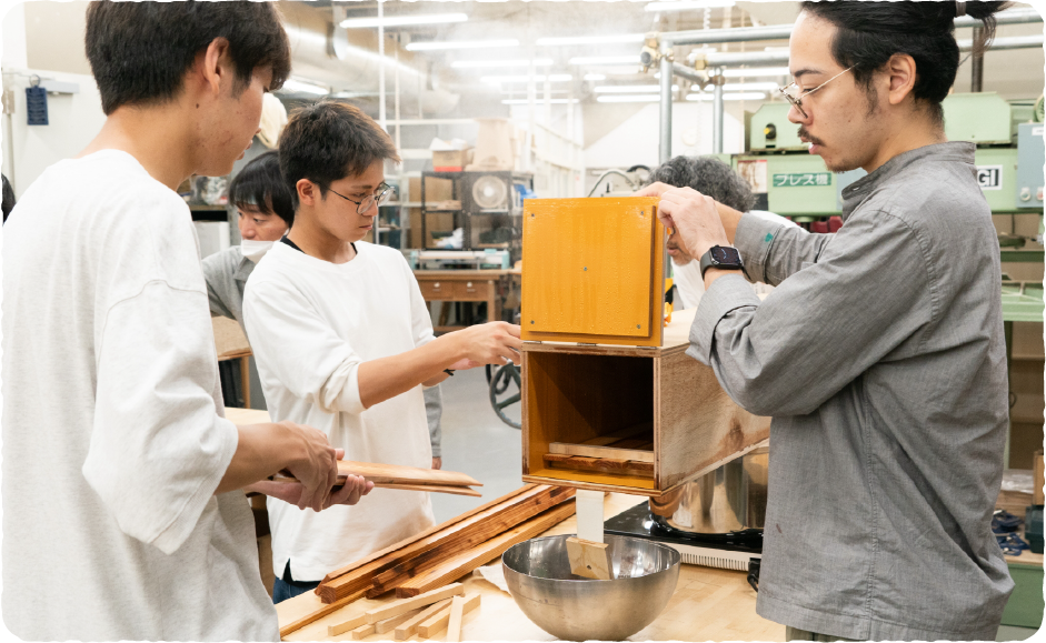 曲木体験の様子6