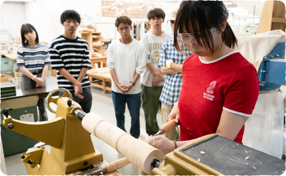 曲木体験の様子7